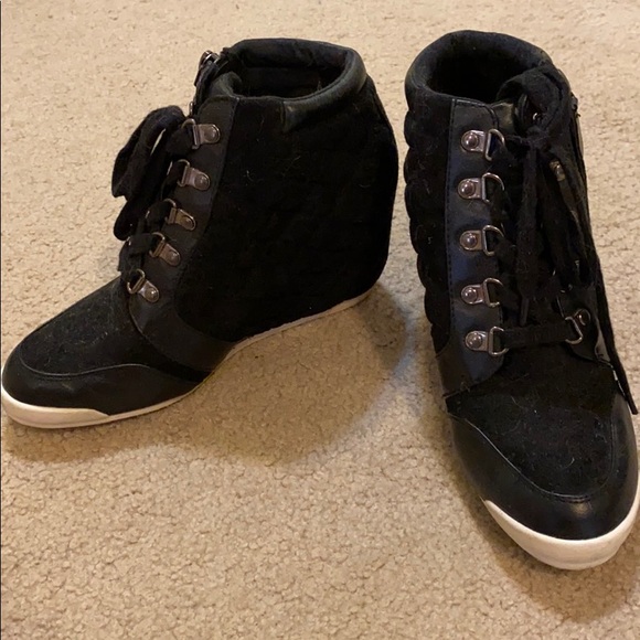 Heeled Sneaker - Picture 1 of 4